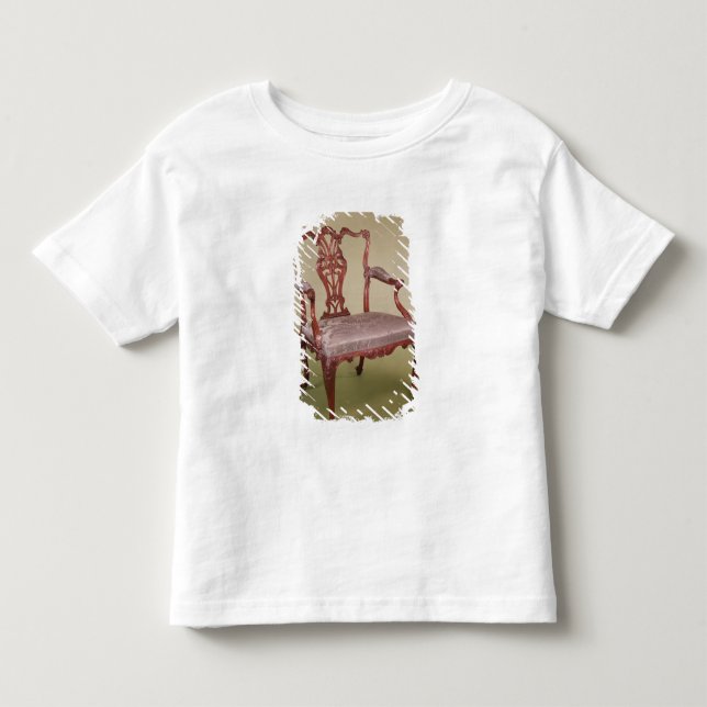 Fåtölj av chippendale- Thomas, c.1760 T-shirt (Framsida)