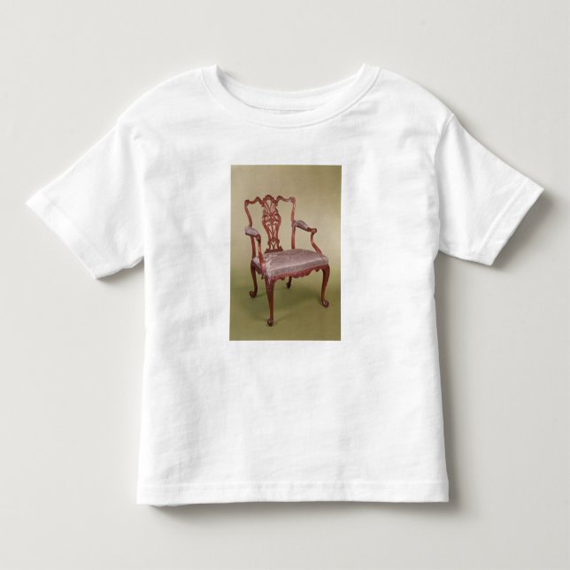 Fåtölj av chippendale- Thomas, c.1760 Tee (Framsida)