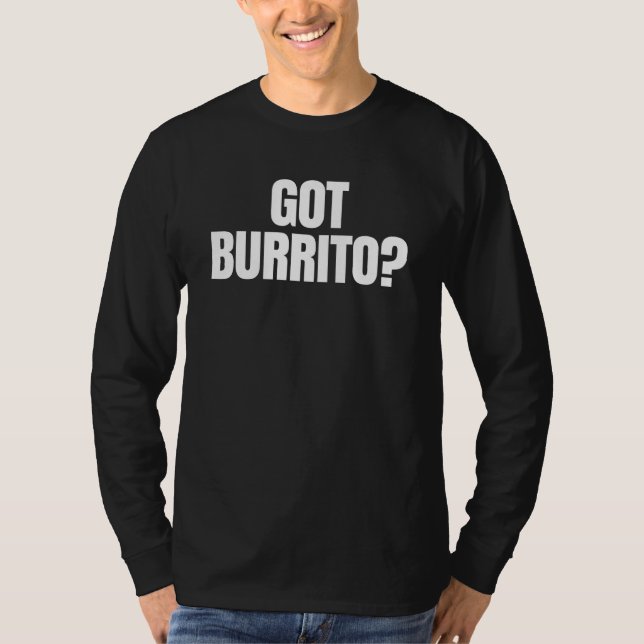 Fått Burrito T Shirt (Framsida)