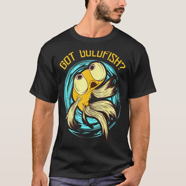 Fått Guldfisk Fisk Förädling Vatten Fiskodlare Kar T Shirt (Framsida)