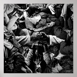 Fattandet - kvadrera affischen poster