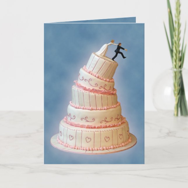 Fattar! Bröllopsinbjudan Inbjudan (Framsida)