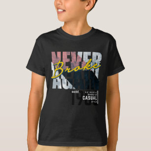 Fattig aldrig mer t shirt