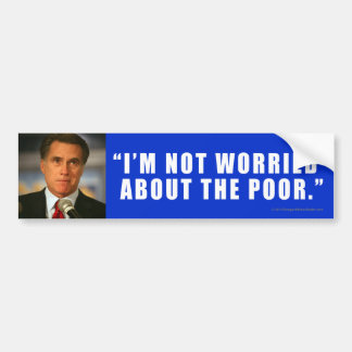 FATTIG anti-Romney klistermärke