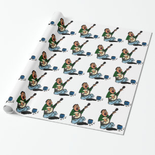Fattig BanjoPicker Presentpapper