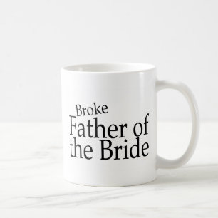 Fattig far av bruden kaffemugg