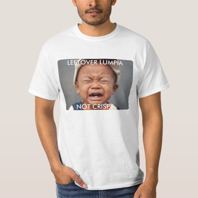 Fattig inte crispy ungelumpia tee (Framsida)