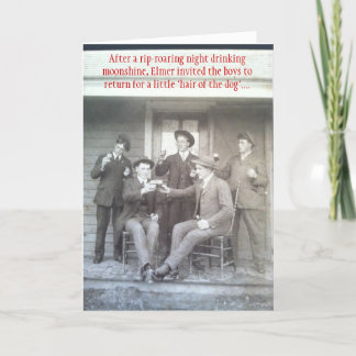 Fattig Ol rackare - vintage Inbjudan