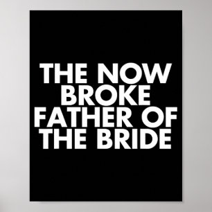 Fattiga Far om Briden. Funny Bröllopsfest Gif Poster