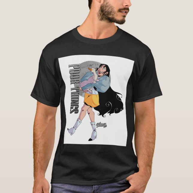 fattiga vänner vän t shirt (Framsida)