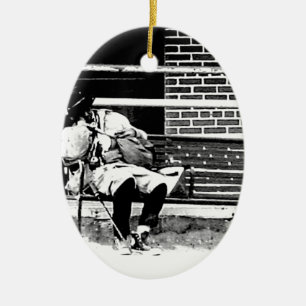 Fattigdom Julgransprydnad Keramik