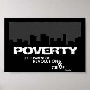 Fattigdom Poster