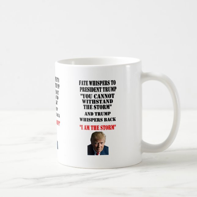 FATTIGSVISSTAR TILL PRESIDENT TRUMP KAFFEMUGG (Höger)