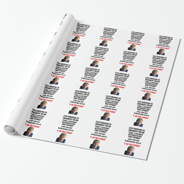 FATTIGSVISSTAR TILL PRESIDENT TRUMP PRESENTPAPPER (Utrullad)