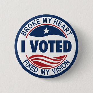 FATTIGT MITT HJÄRTA FASTSTÄLLDE MIN VISION KNAPP