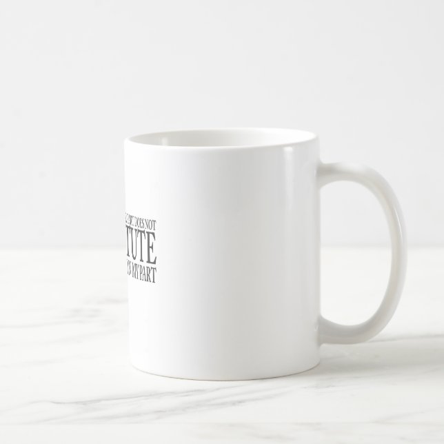 Fattigt planera på din del kaffemugg (Höger)