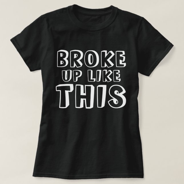 Fattigt upp som detta tröja (Design framsida)