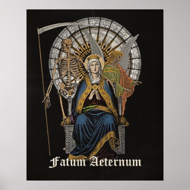 Fatum Aeternum - Gothic Design Poster (Framsidan)