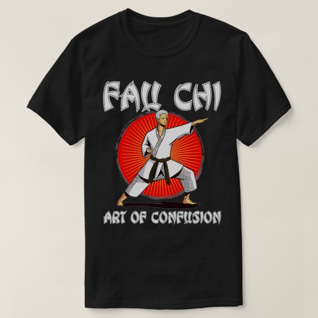 Fau Chi Art of Confusion Funny dr Fauci Meme T Shirt (Design framsida)
