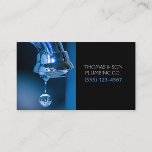 Faucet Vatten-tjänsten RVS (Professionell RVS) Visitkort