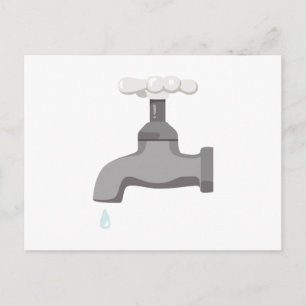Faucet Vykort