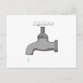Faucet Vykort