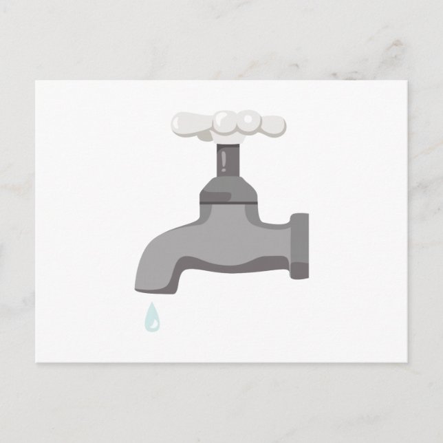 Faucet Vykort (Framsida)