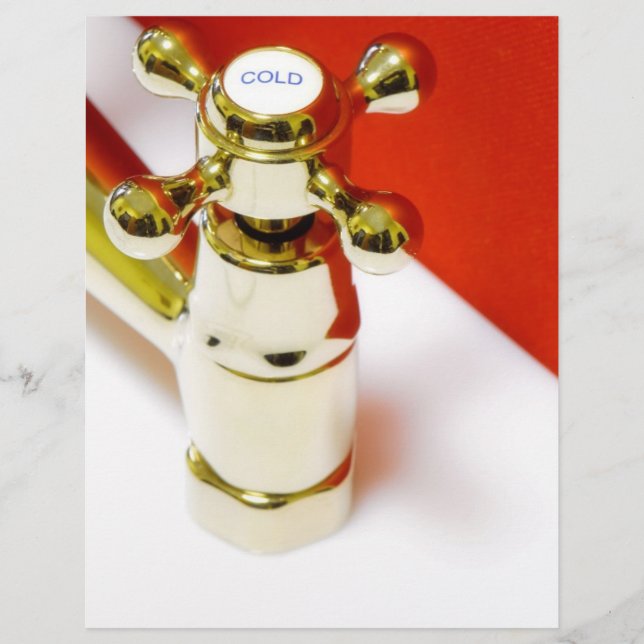 Faucets kor handtag reklamblad (Framsidan)