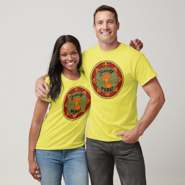 FAUCETT, PERUVIAN AIRLINE. TEE SHIRT (Unisex)