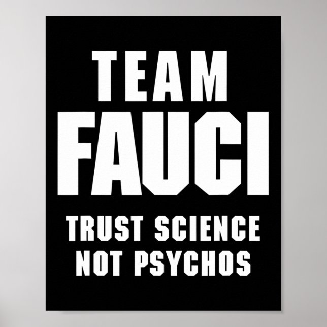 Fauci Anti Trump Dr Anthony Fauci 2028 Poster (Framsidan)