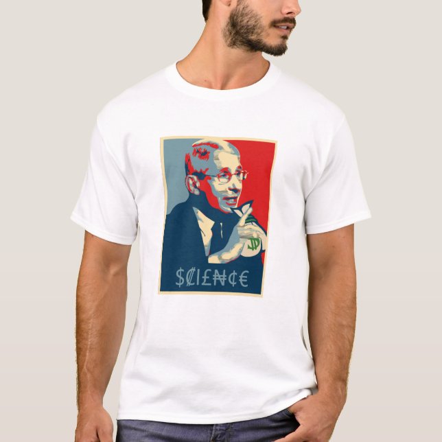 Fauci Science T-Shirt (Framsida)
