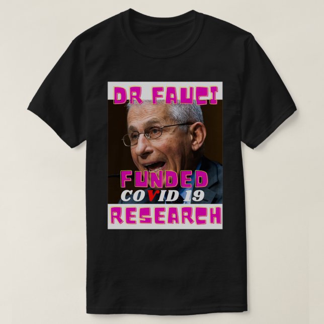 FAUCI T SHIRT (Design framsida)