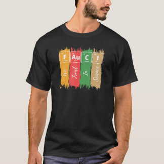 Fauci vi litar på vetenskapen, periodisk Bord Gift T Shirt