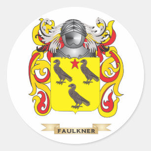 Faulkner Jackar om Arm Runt Klistermärke