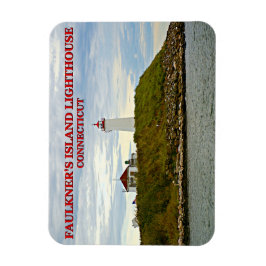Faulkners Island Lighthouse, Connecticut Magnet