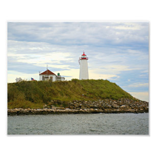 Faulkners Island Lighthouse, CT Photo Print Fototryck