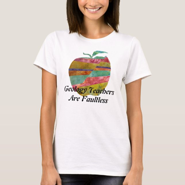Fault fodrar Apple Tee Shirt (Framsida)
