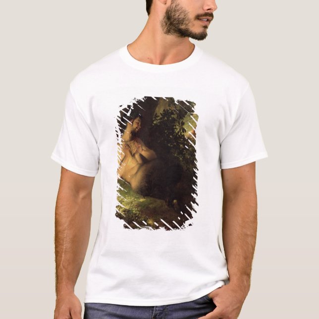 Faun och Nymph, 1868 T-shirt (Framsida)