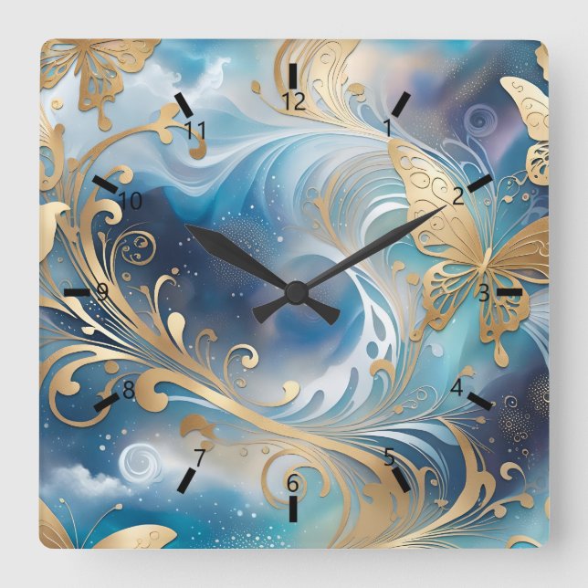 Fauna 1 - 001 fyrkantig klocka (Framsida)