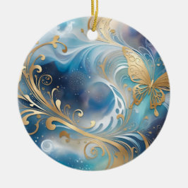 Fauna 1 - 001 julgransprydnad keramik