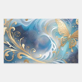 Fauna 1 - 001 rektangulärt klistermärke