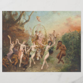 Faunernas och Nymfernas Fest Scrapbookpapper