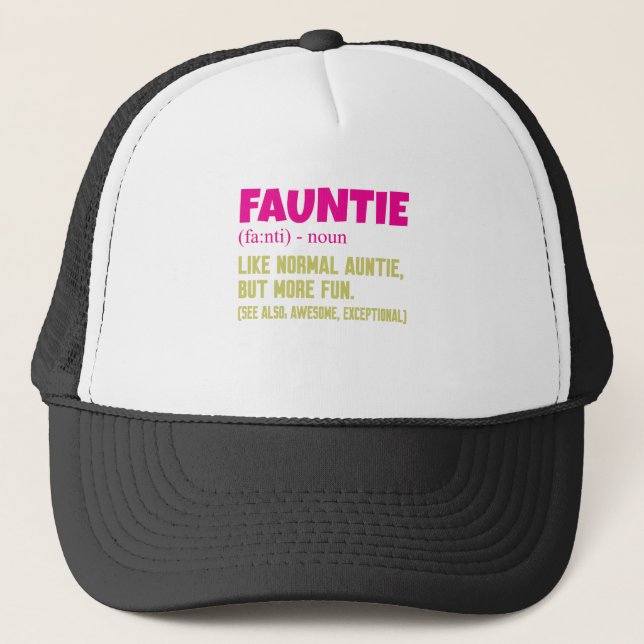 Fauntie auntie keps (Framsida)