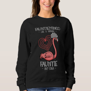 Fauntiemingo Fauntie Flamingo Auntie Aunty Tita Ti T Shirt