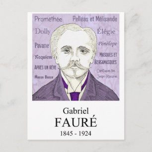 Fauré Vykort