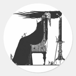 Faust 003 runt klistermärke