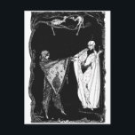 Faust 235 vykort<br><div class="desc">En av Harry Clarkes bilder för Goethe's Faust.</div>