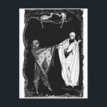 Faust 235 vykort<br><div class="desc">En av Harry Clarkes bilder för Goethe's Faust.</div>