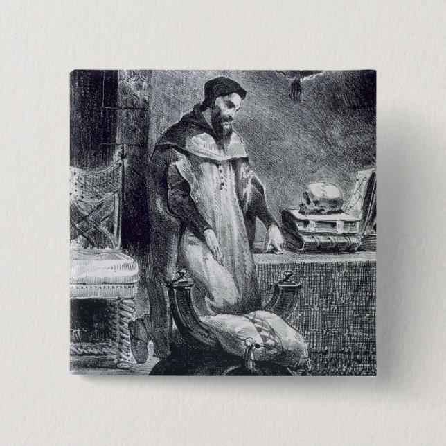 Faust in his Study, from Goethe's Faust, 1828, (il Knapp (Framsida)