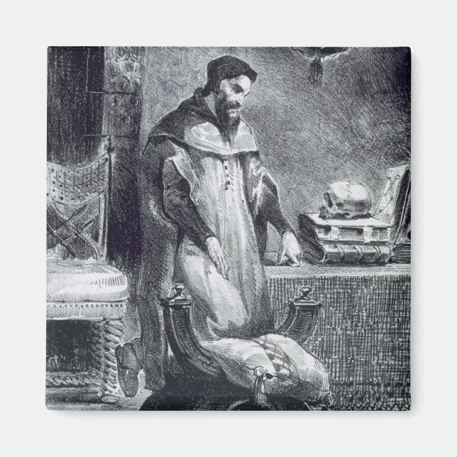 Faust in his Study, from Goethe's Faust, 1828, (il Magnet (Framsidan)